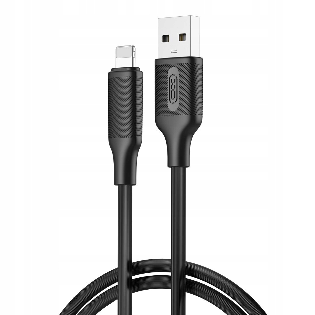 Kabel XO USB - Apple Lightning 1 m czarny - obrazek 2