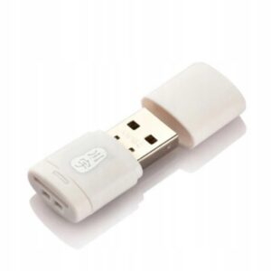 Adapter przejściówka czytnik kart pamięci MicroSD USB_A Kawau C286 white