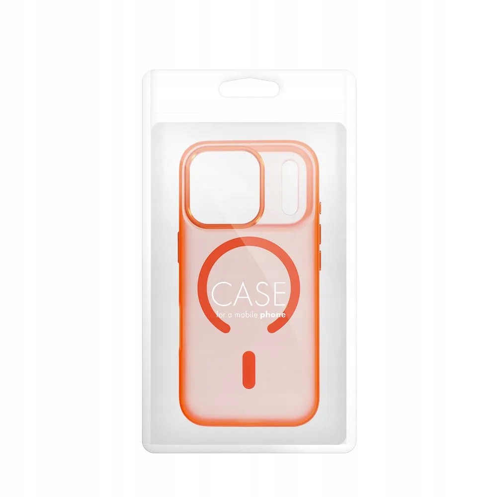 Etui / Futerał do Apple iPhone 17 PRO MAX Flexline z MagSafe pomarańczowe - obrazek 3