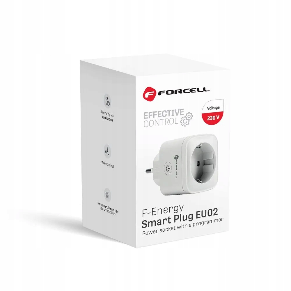 Inteligentne gniazdko 230V Forcell F-Energy EU02 z WiFi, - obrazek 2