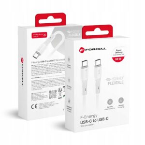 Kabel Forcell USB typ C - USB typ C 1 m