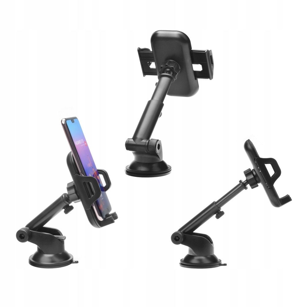 Uchwyt na telefon do samochodu uniwersalny Forcell F-Grip Carbon Bracket - obrazek 2