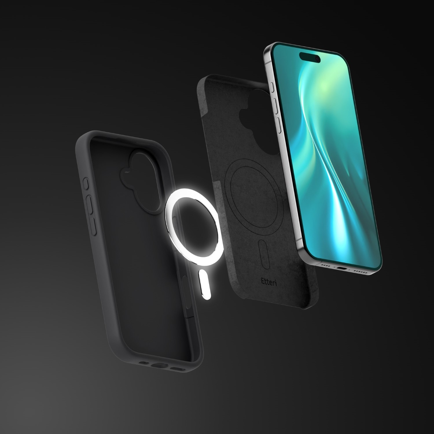 Plecki Etteri do Apple iPhone 17 czarny - obrazek 4