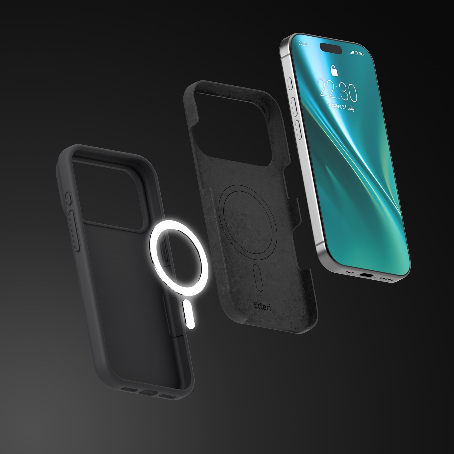 Plecki Etteri do Apple iPhone 17 Pro Max czarny - obrazek 4