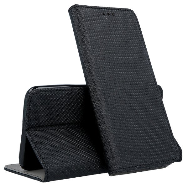 Etui z klapką TelForceOne do Xiaomi Redmi 9A czarny - obrazek 3