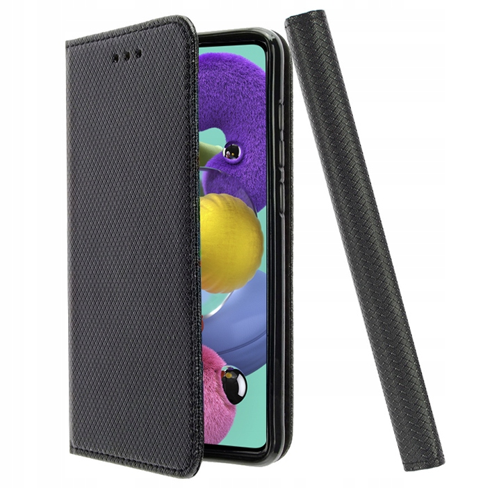 Etui z klapką TelForceOne do Xiaomi Redmi 9A czarny - obrazek 8