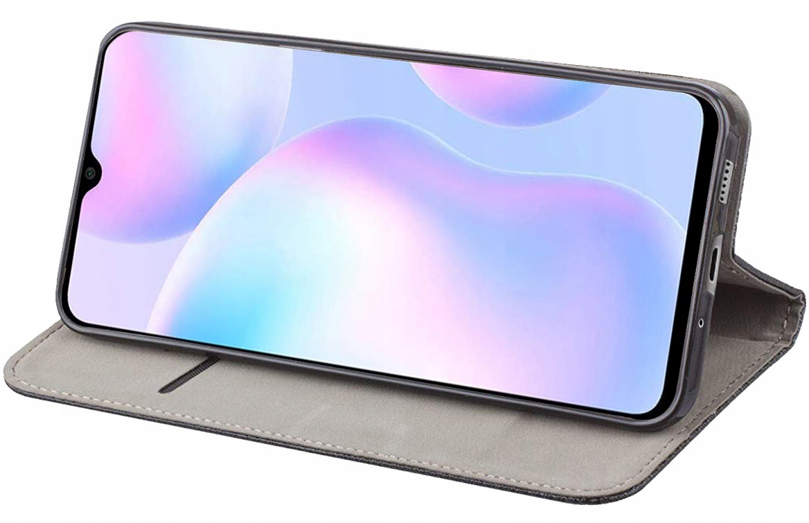 Etui z klapką TelForceOne do Xiaomi Redmi 9A czarny - obrazek 10