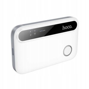 Router bezprzewodowy przenośny kompaktowy Hoco WiFi HI41 biały