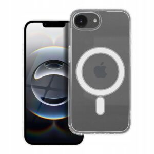 Etui na iPhone 16e (SE 4 2025 Clear Mag Cover (MID) zgodne z MagSafe