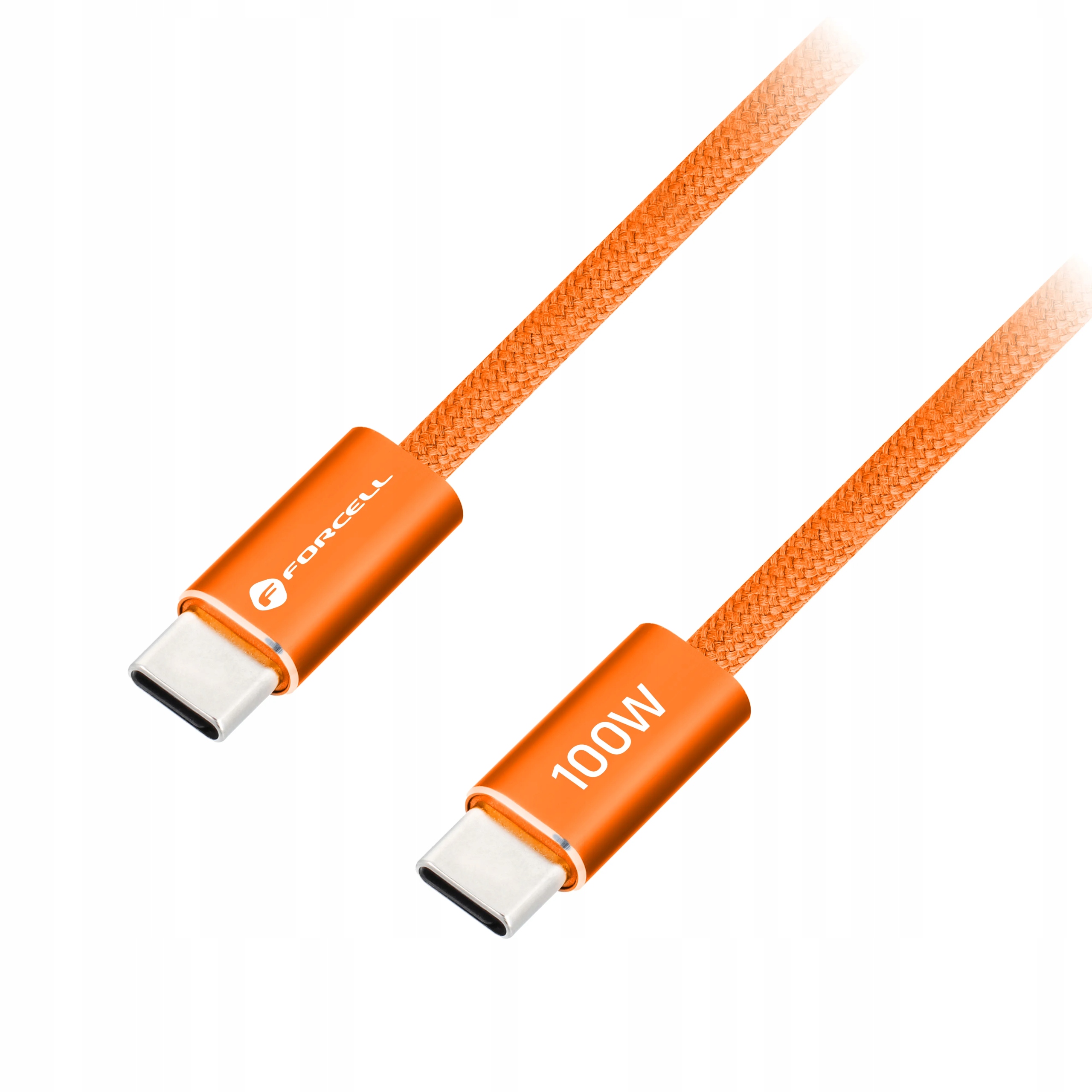 Kabel USB C do USB C Forcell F-Energy QC4.0 PD 5A 100W Cafule Color 1,2 m A - obrazek 3