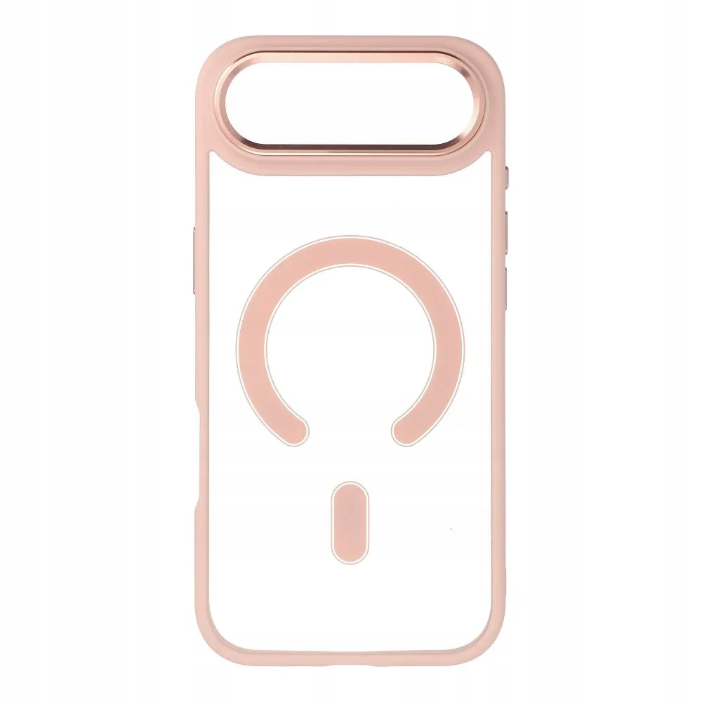 Etui na iPhone 17 AIR Color Edge Mag Cover zgodne z MagSafe różowe