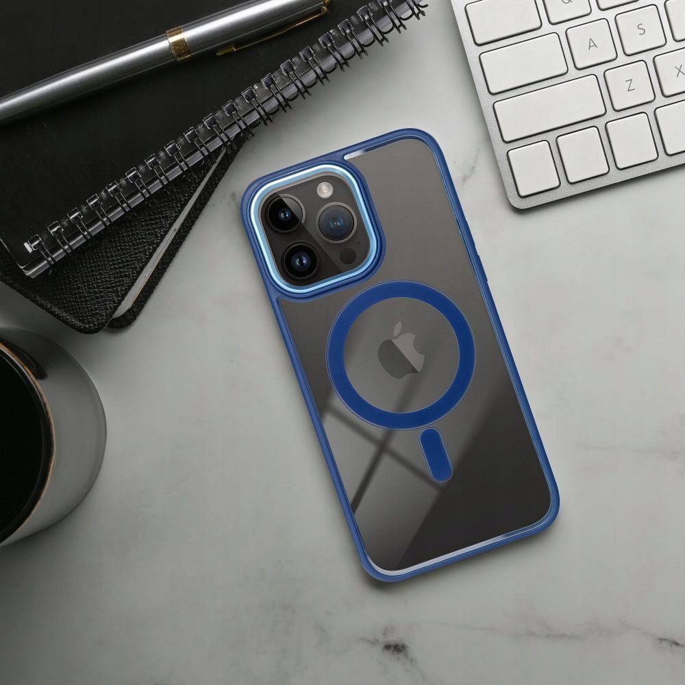 Plecki Partner Tele do Apple iPhone 17 Pro niebieski - obrazek 2