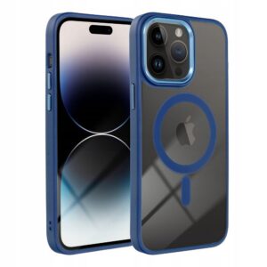 Etui na iPhone 16 PRO MAX Color Edge Mag Cover zgodne z MagSafe niebieskie