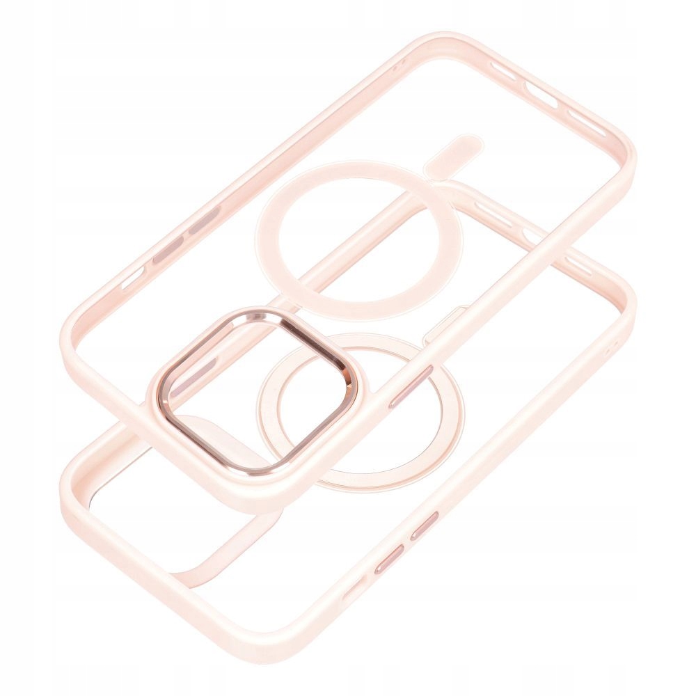 Etui na iPhone 16 PRO MAX Color Edge Mag Cover zgodne z MagSafe różowe - obrazek 3