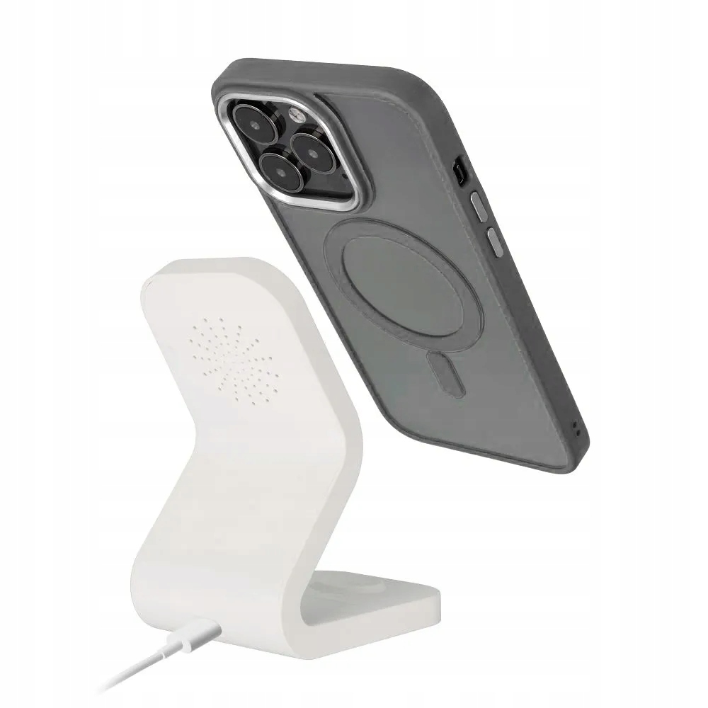 Etui na iPhone 16 PRO MAX Color Edge Mag Cover zgodne z MagSafe szare - obrazek 4