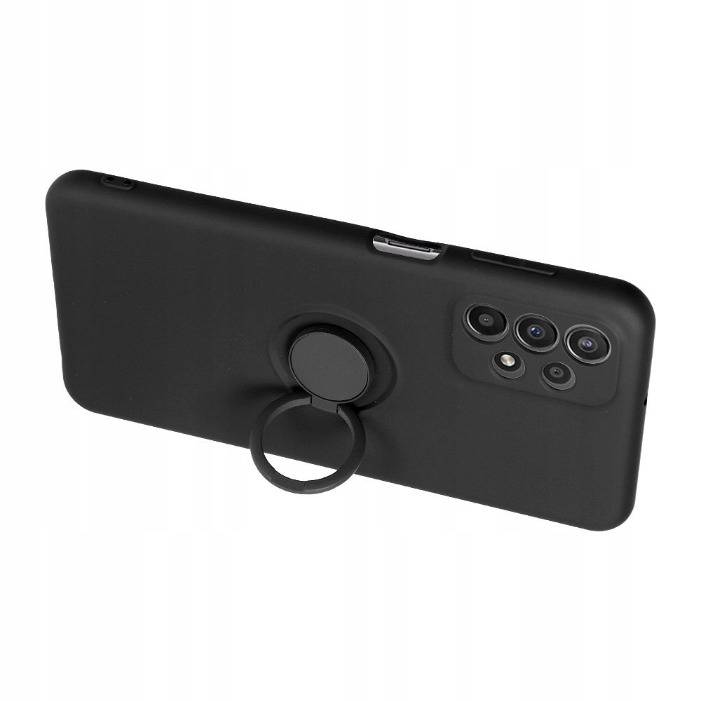 Etui na Samsung S25 FE Silicone Ring czarne - obrazek 2