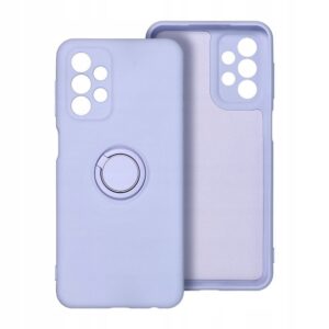 Etui na Samsung S25 Silicone Ring fioletowe