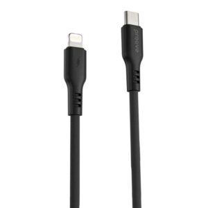 Kabel Proove USB typ C - do Apple Lightning 1 m czarny