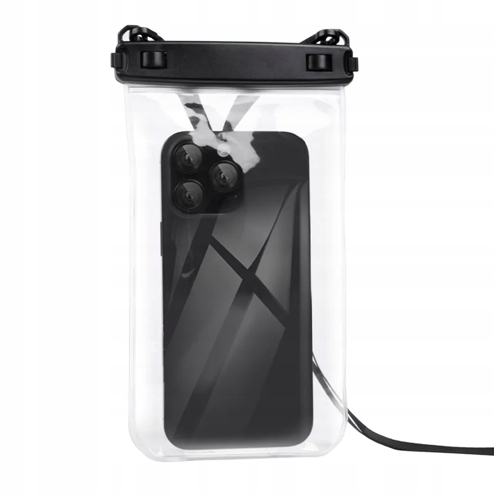 Wodoodporne etui na telefon Hoco IP68 222 x 125 x 21 mm HX52 transparentne - obrazek 5