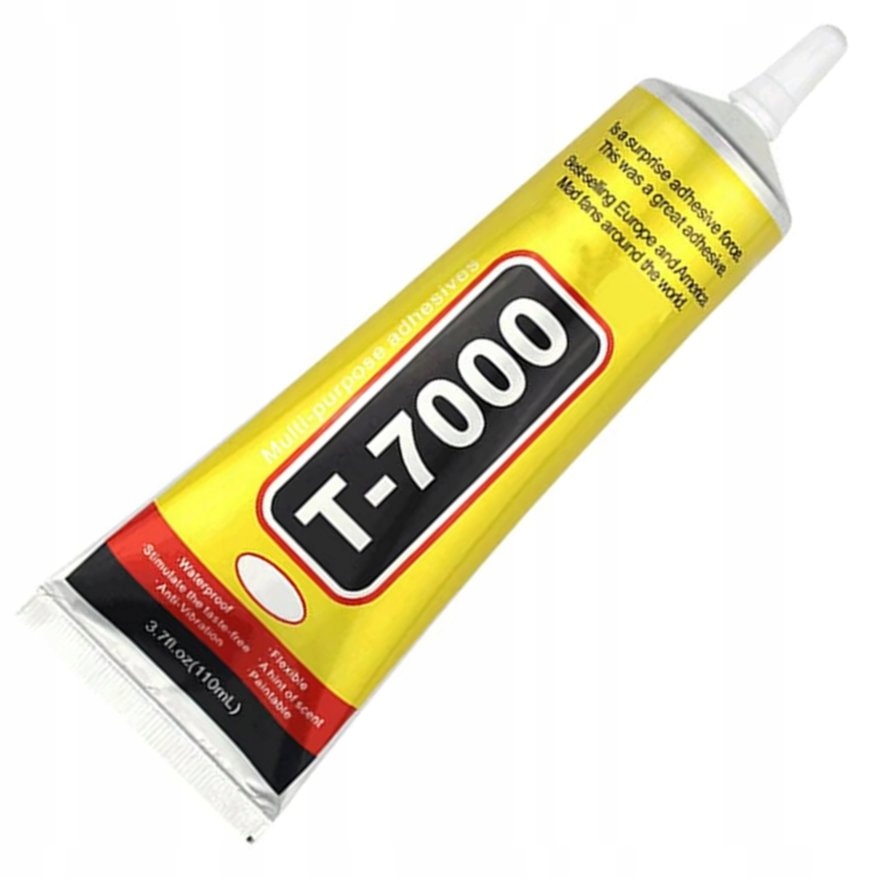 KLEJ T7000 NAPRAWA DOTYK SZYBKA LCD EKRAN RAMKA 50ml CZARNY ŻYWICA - obrazek 3