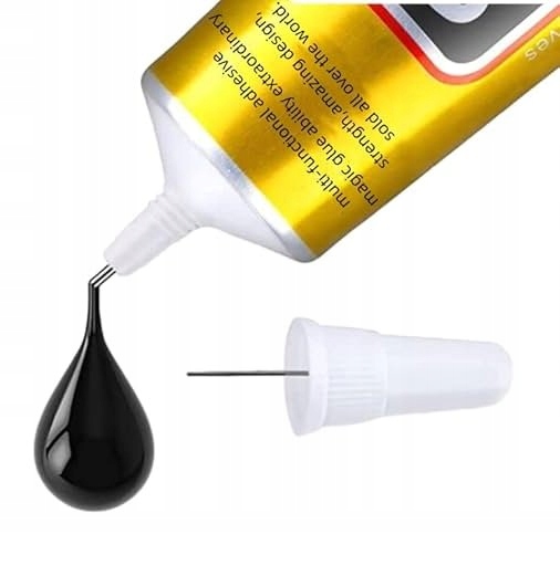 KLEJ T7000 NAPRAWA DOTYK SZYBKA LCD EKRAN RAMKA 50ml CZARNY ŻYWICA - obrazek 4