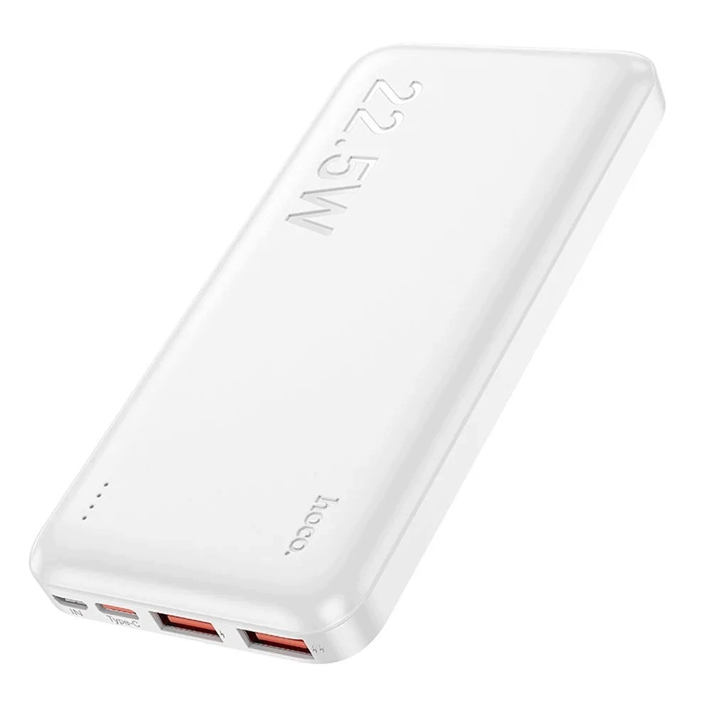 Powerbank Hoco 10000 mAh biały - obrazek 2