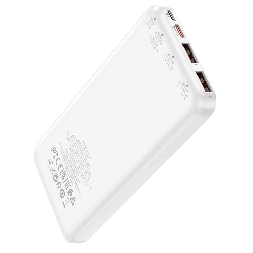 Powerbank Hoco 10000 mAh biały - obrazek 3