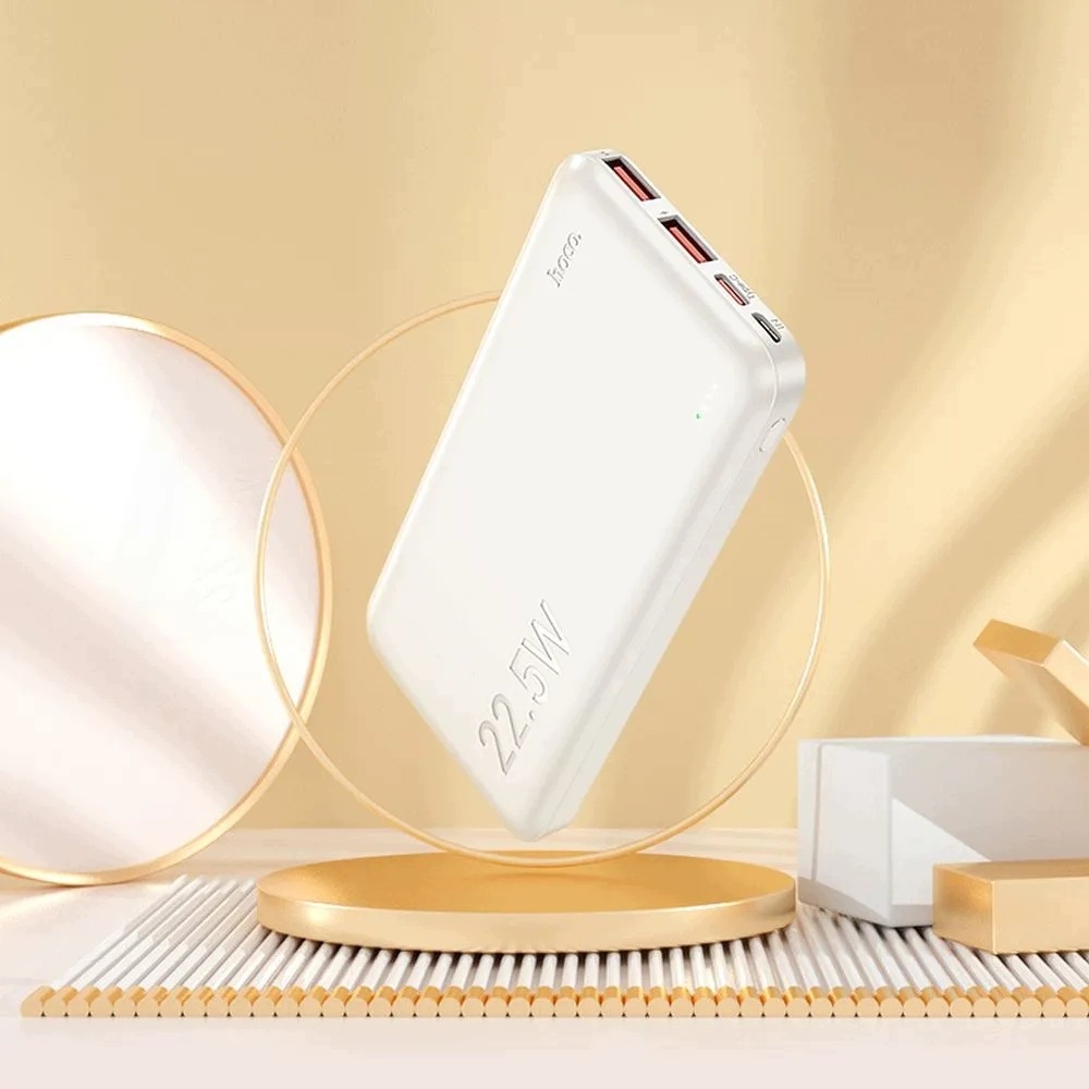 Powerbank Hoco 10000 mAh biały - obrazek 5