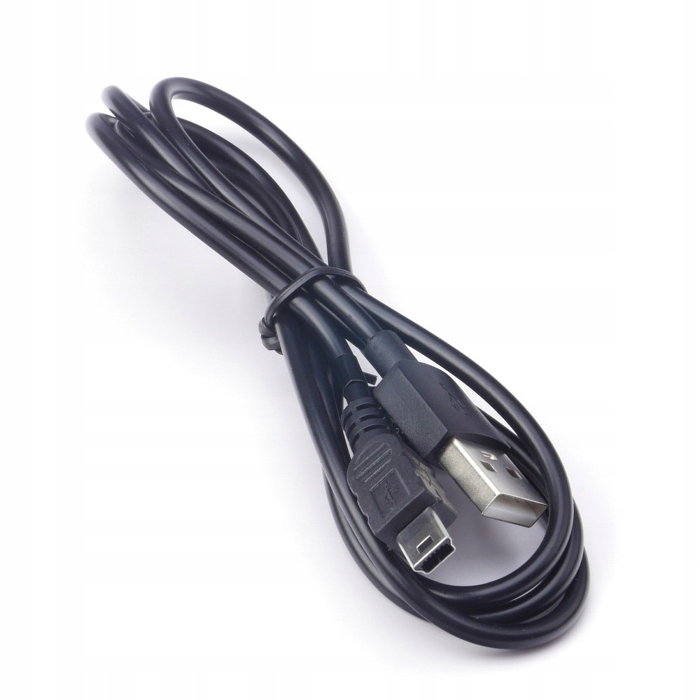 Kabel USB A do Mini USB (navi / kamera) 3 m czarny - obrazek 3
