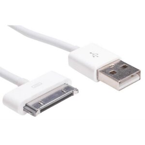 Akyga kabel USB AK-USB-08 USB A (m) / Apple 30 pin biały