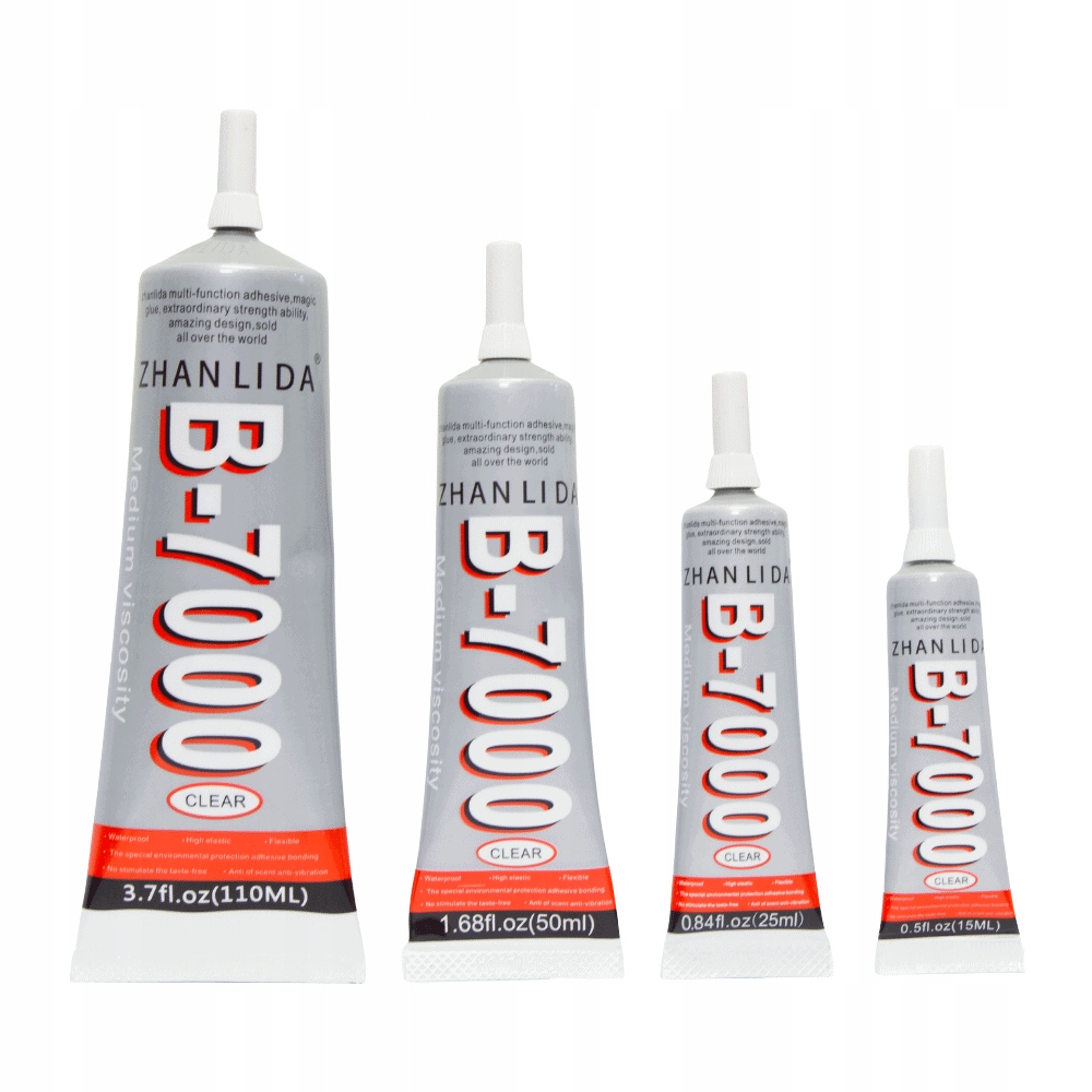 Klej montażowy B-7000 do LCD dotyków szybek 110ml - obrazek 2