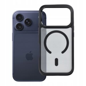 Etui na iPhone 16 Forcell Premium Lite zgodne z MagSafe czarne