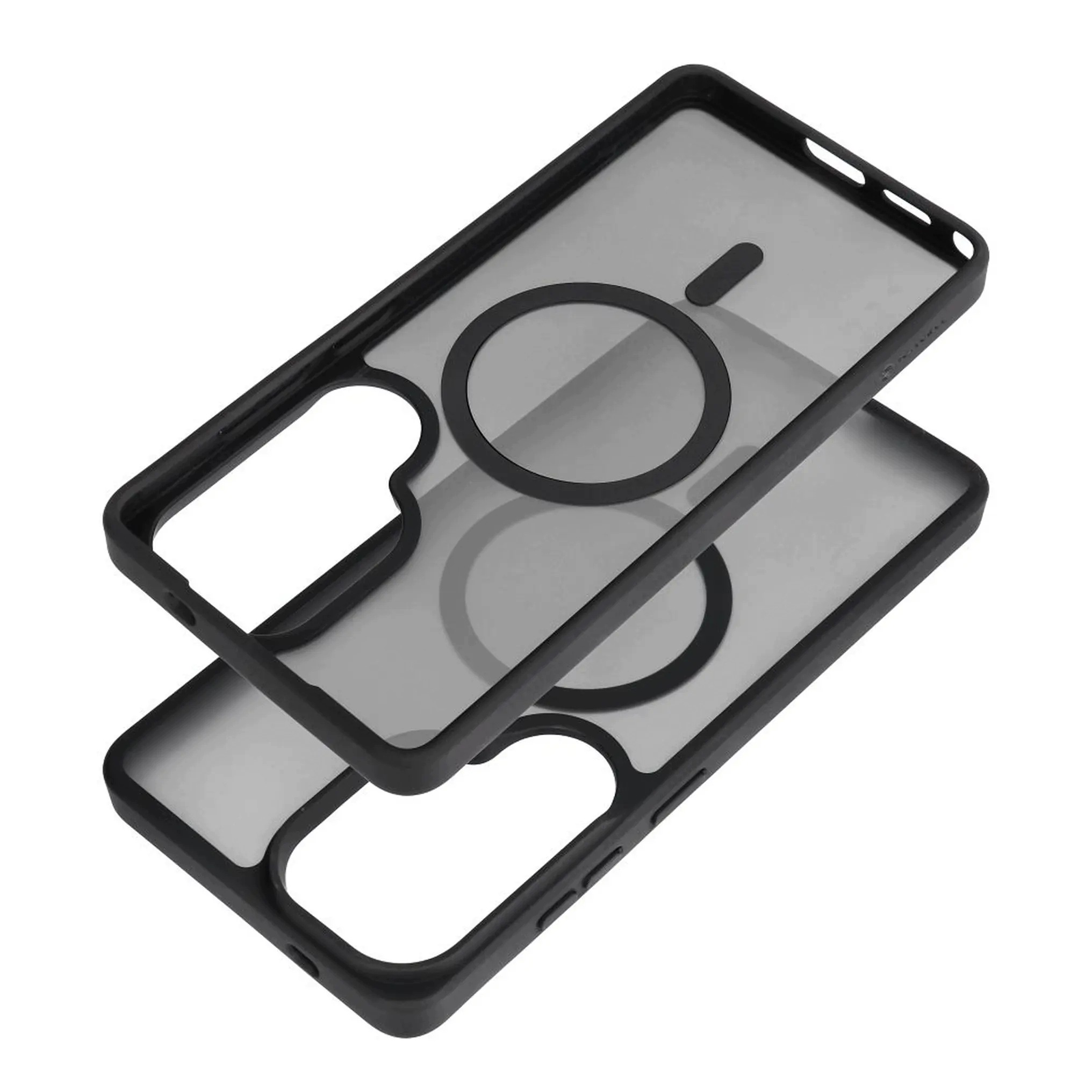 Etui na Samsung A27 / A36/ A37 A56 Forcell Smoke Hybrid Premium Lite czarne - obrazek 3